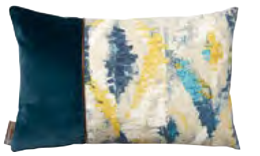 Coussin paon
